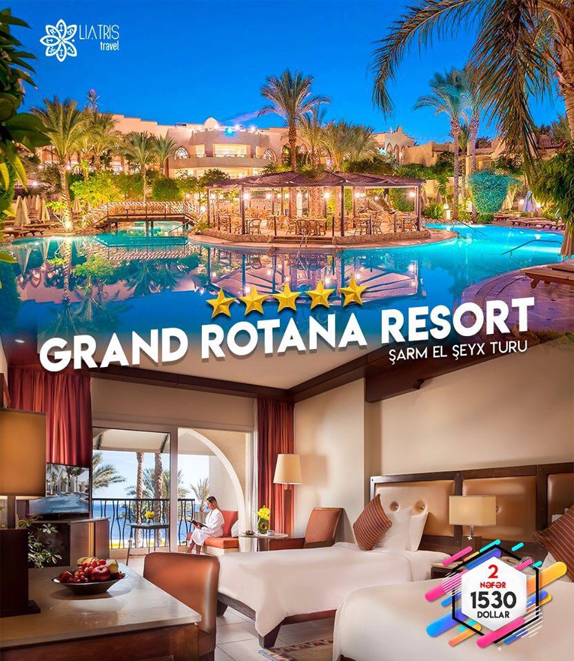 Grand Rotana Resort 5* otelinə erkən rezervasiya fürsəti!